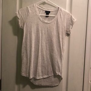 White speckled t shirt